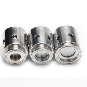 Variedade de estilos de aço inoxidável sanitário tipo braçadeira de respiro 