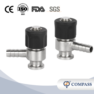 Não bloqueio de válvulas de amostragem estéril de TC Tri para a indústria química