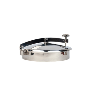 Sanitária Circular 304 316L Tanque de Aço Inoxidável Manway