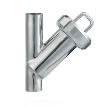 Filtro de solda tipo Y sanitário de aço inoxidável