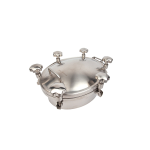 Sanitário Tipo Oval Tanque de Pressão de Aço Inoxidável Manway