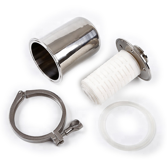 Tanque de aço inoxidável sanitário Tri Clamp respiro ajustável