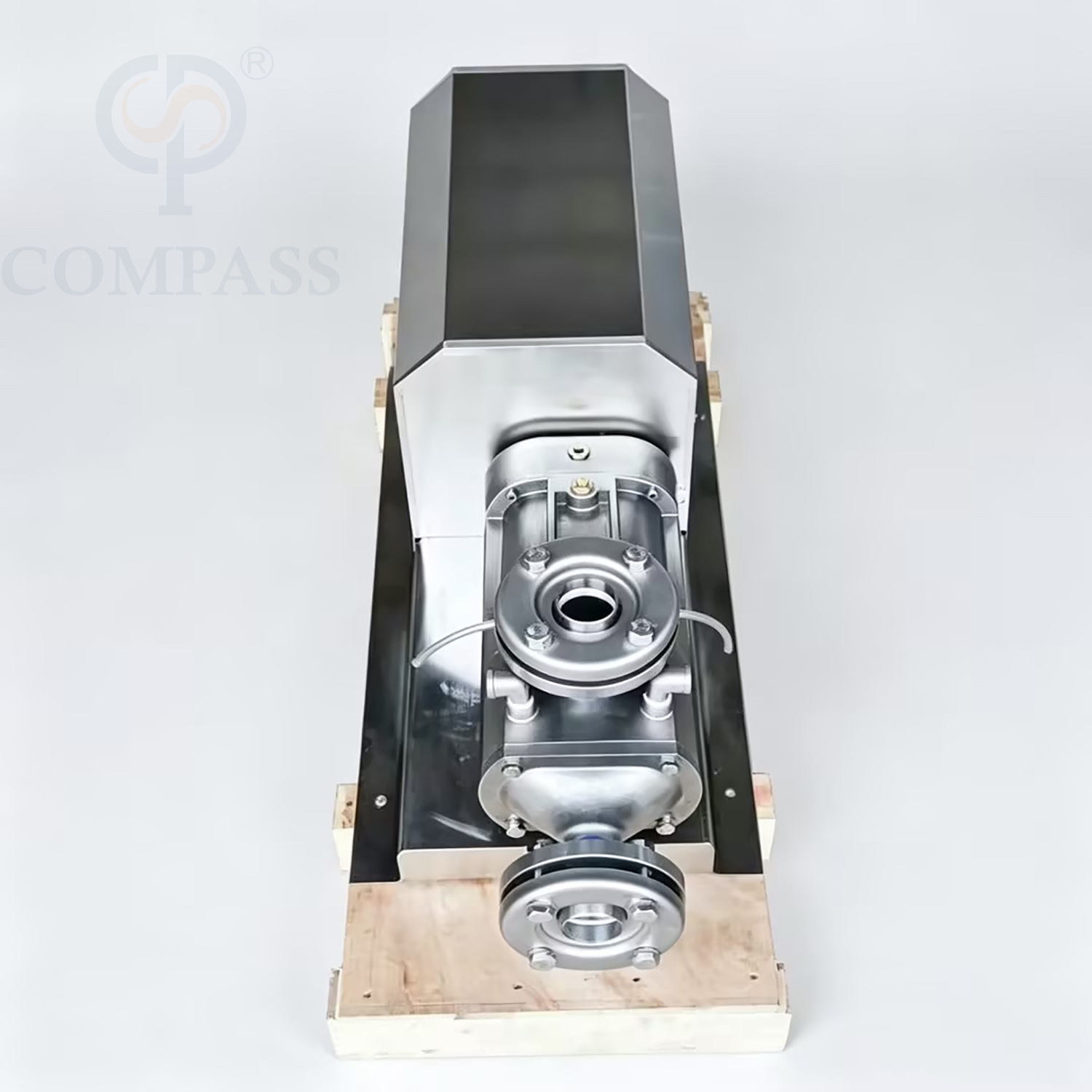 Bomba elétrica de aço inoxidável ss304 4kw santary venda quente 400v bomba paralela de parafuso duplo trifásico com isolamento de jaqueta