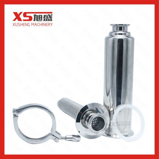 Filtro de linha de aço inoxidável Ss316L de 25,4 mm de grau alimentício