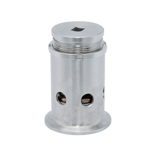 Válvula de Segurança Sanitária de Alívio de Pressão de Ajuste de Aço Inoxidável