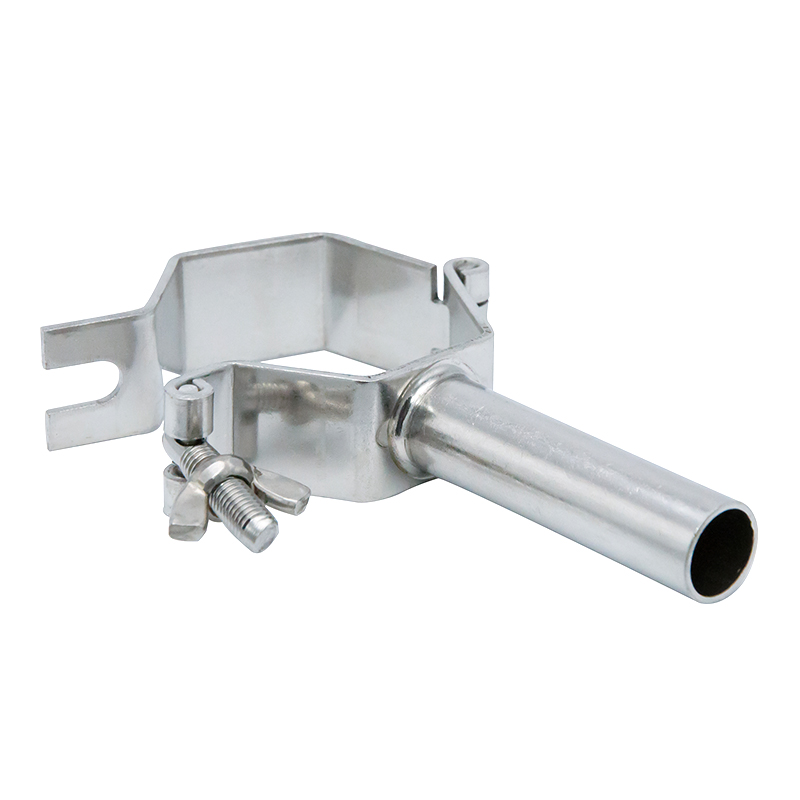 Suporte de tubo hexagonal de 63,5 mm com material sanitário