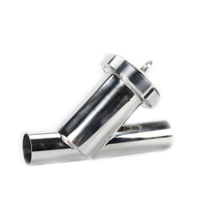 Filtro de filtro tipo Y para polimento de espelho sanitário