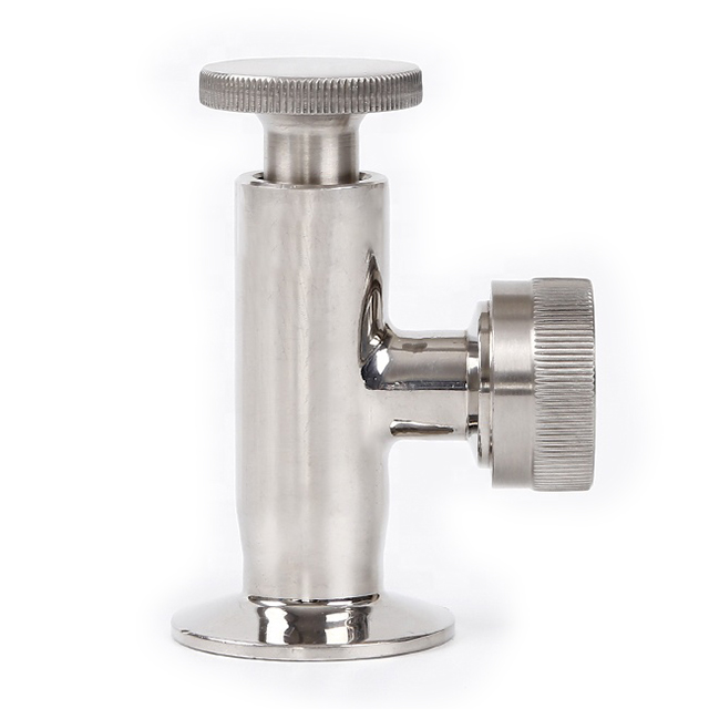 Medidor de nível de rosca de braçadeira de líquido de aço inoxidável sanitário