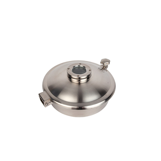 Visor de inspeção de tanque de pressão de aço inoxidável sanitário Manway
