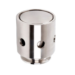 Braçadeira Sanitária de Aço Inoxidável Pressão Reduzida Respiratória Fixa 