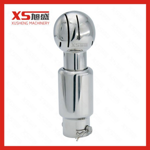 Bola de spray rotativa sanitária 2" 316 para limpeza de barril de vinho