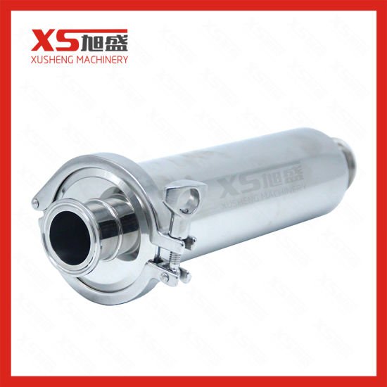 Filtro de linha de aço inoxidável Ss316L de 25,4 mm de grau alimentício