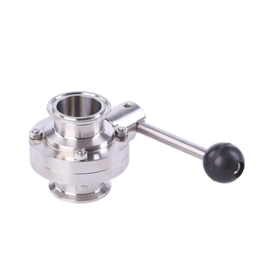 Válvula Borboleta de Fixação Sanitária