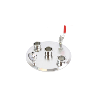 Em branco com ponteira com tubo macho NPT de 1/4'