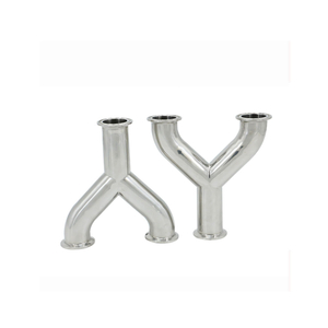 Tc Sanitário Tri-Clamp Y de Aço Inoxidável