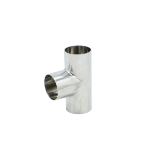 T igual sanitário higiênico de aço inoxidável Ss304